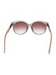 Fendi Oversize Gradient Sunglasses
