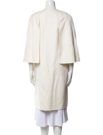 Fendi Virgin Wool Faux Fur Coat