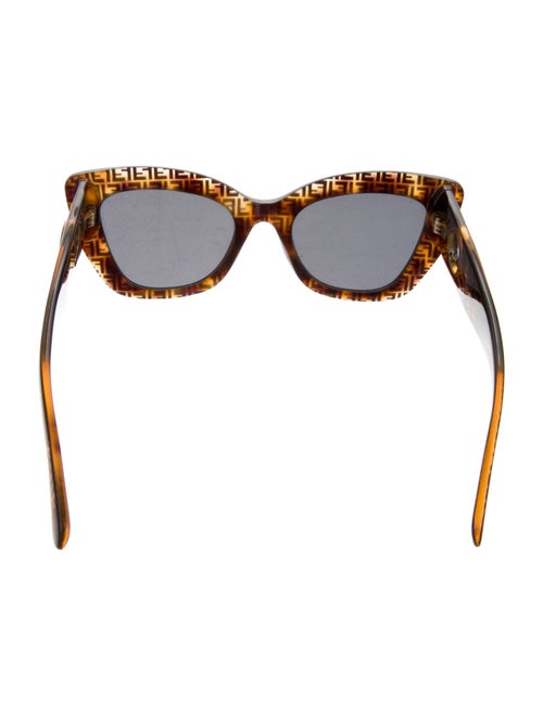 Fendi Zucca FF Logo Cat-Eye Sunglasses