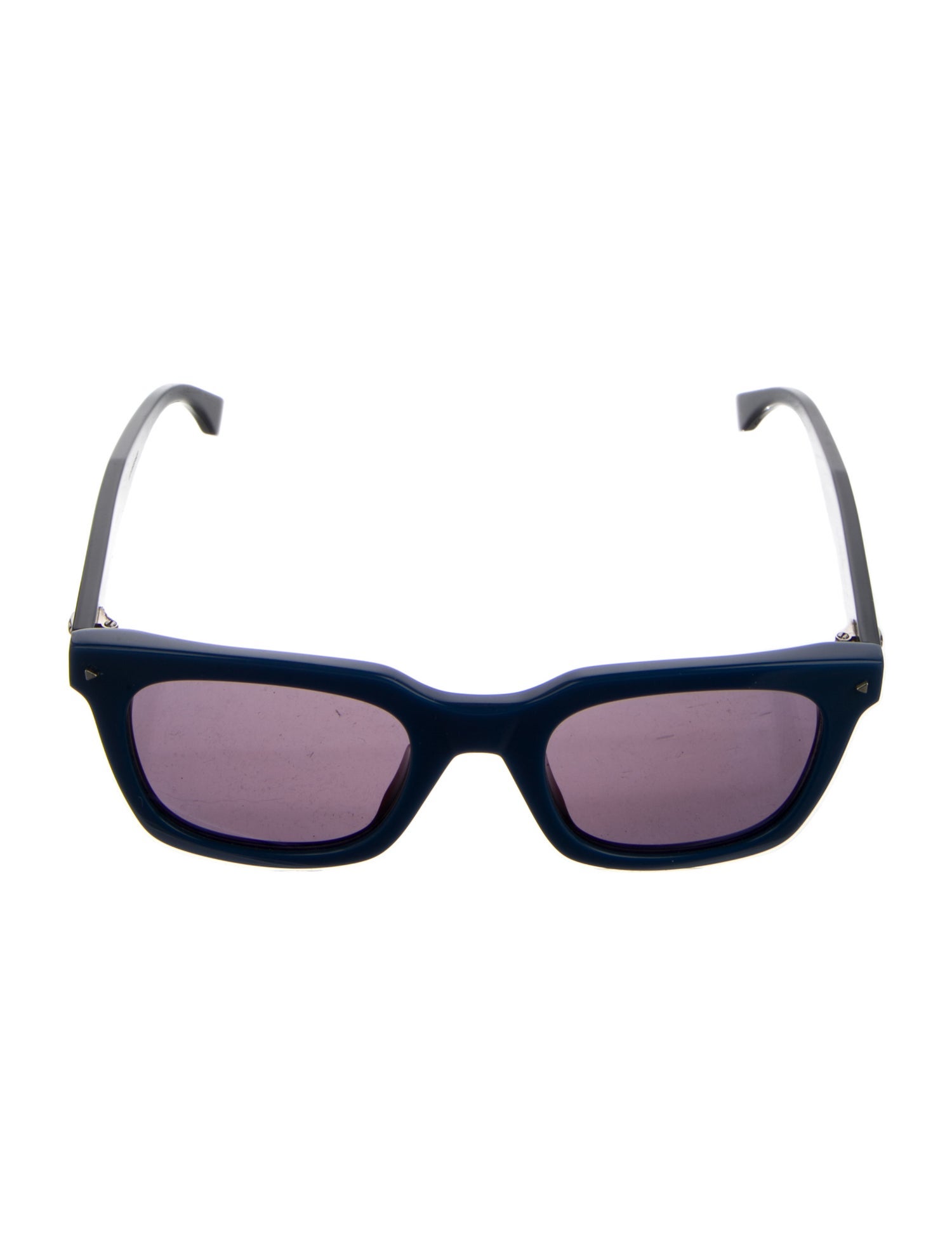 Fendi Zucca FF Logo Wayfarer Sunglasses