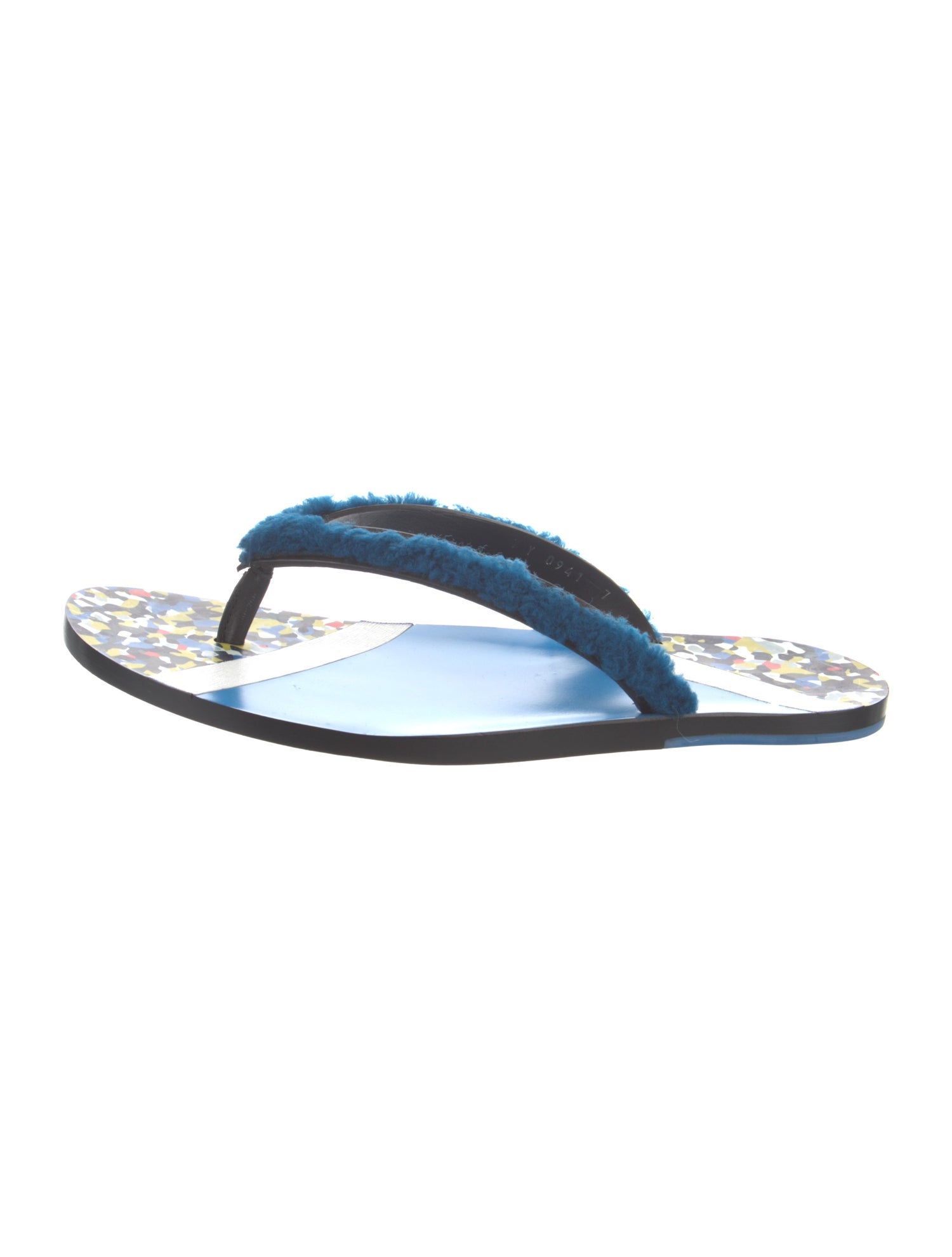 Fendi Printed Flip Flops