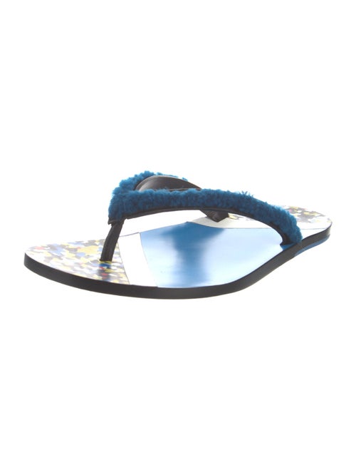 Fendi Printed Flip Flops
