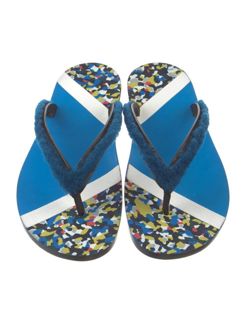 Fendi Printed Flip Flops