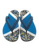 Fendi Printed Flip Flops