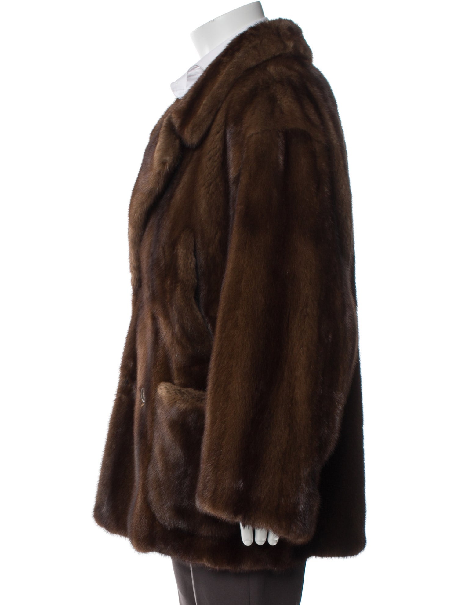 Fendi Mink Peacoat