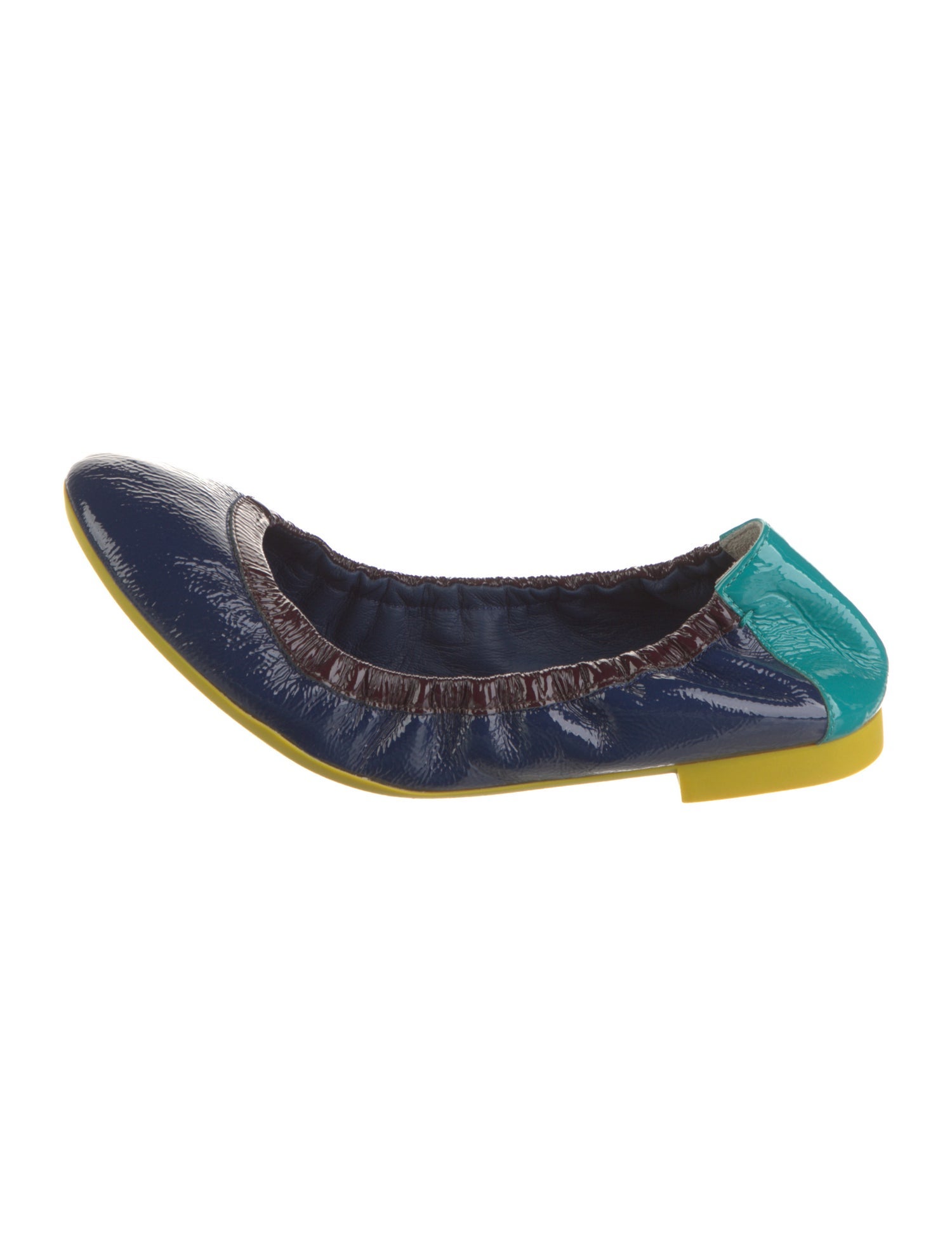 Fendi Patent Leather Ballet Flats