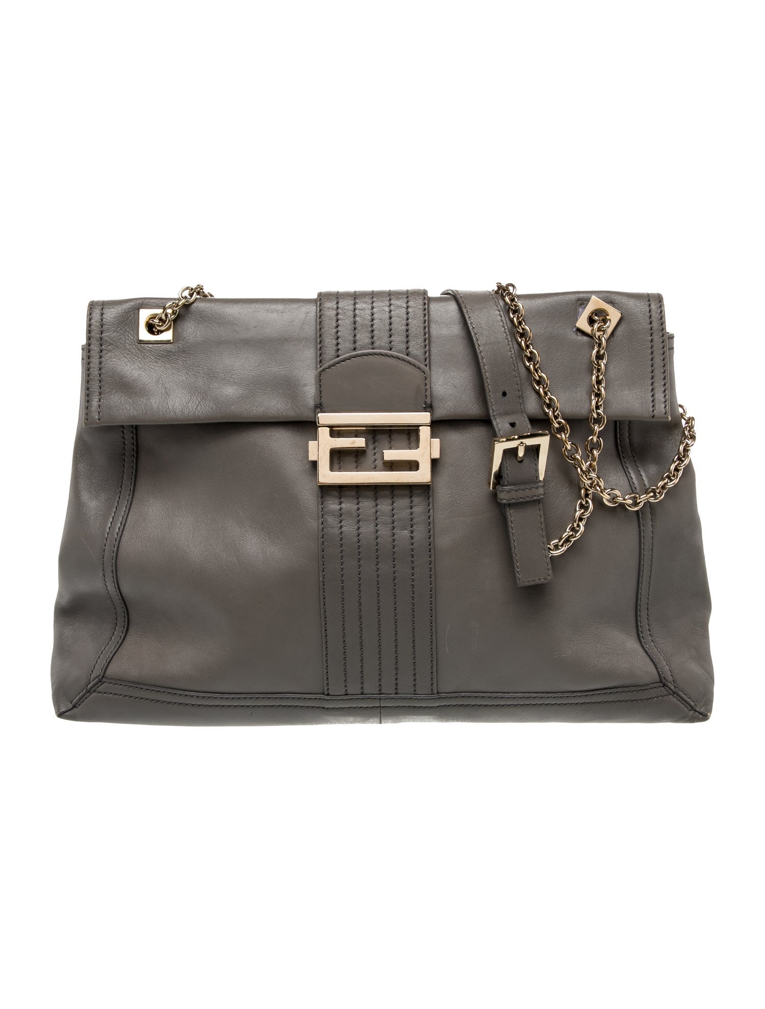 Fendi Leather Baguette Vintage