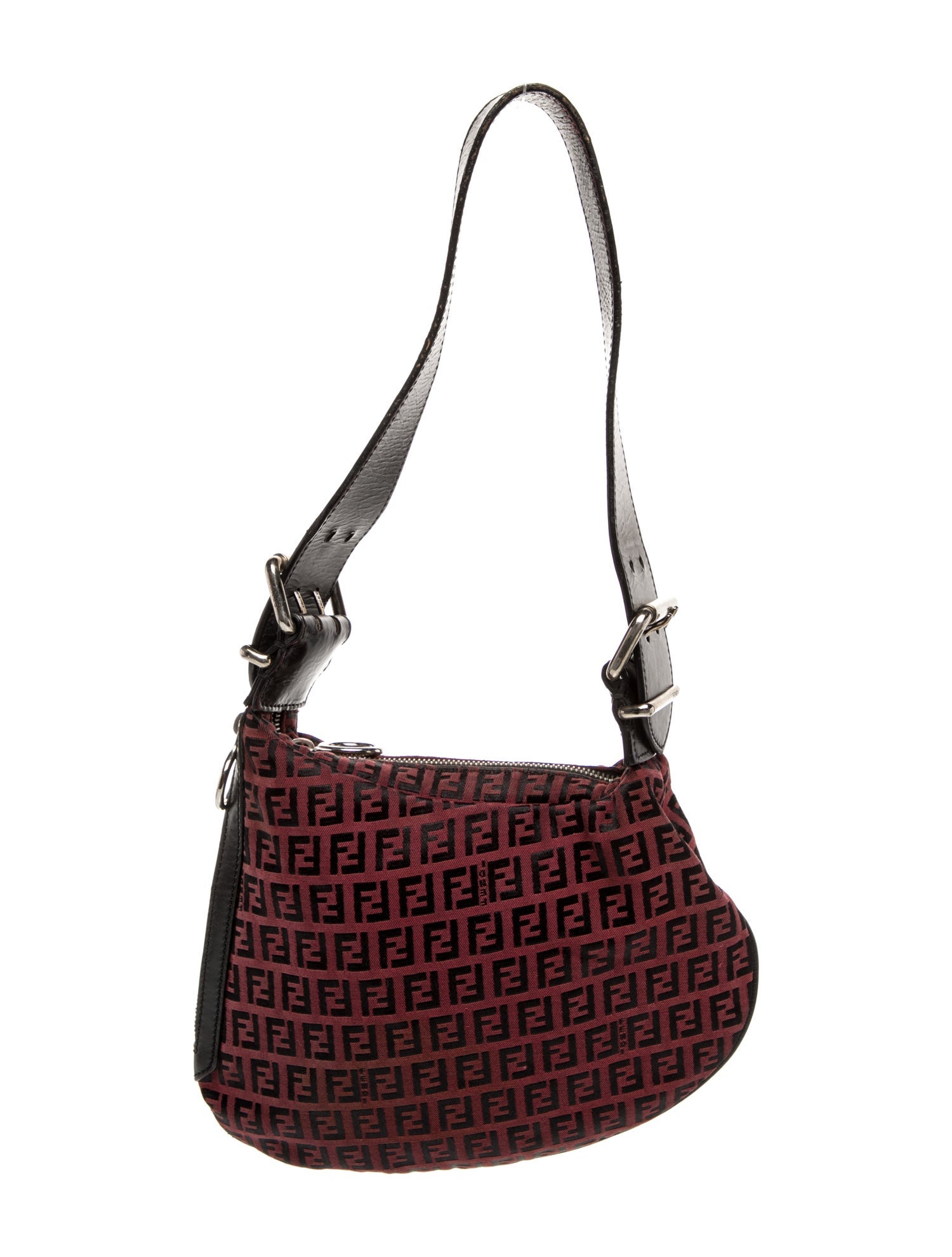 Fendi Zucchino FF Oyster Vintage