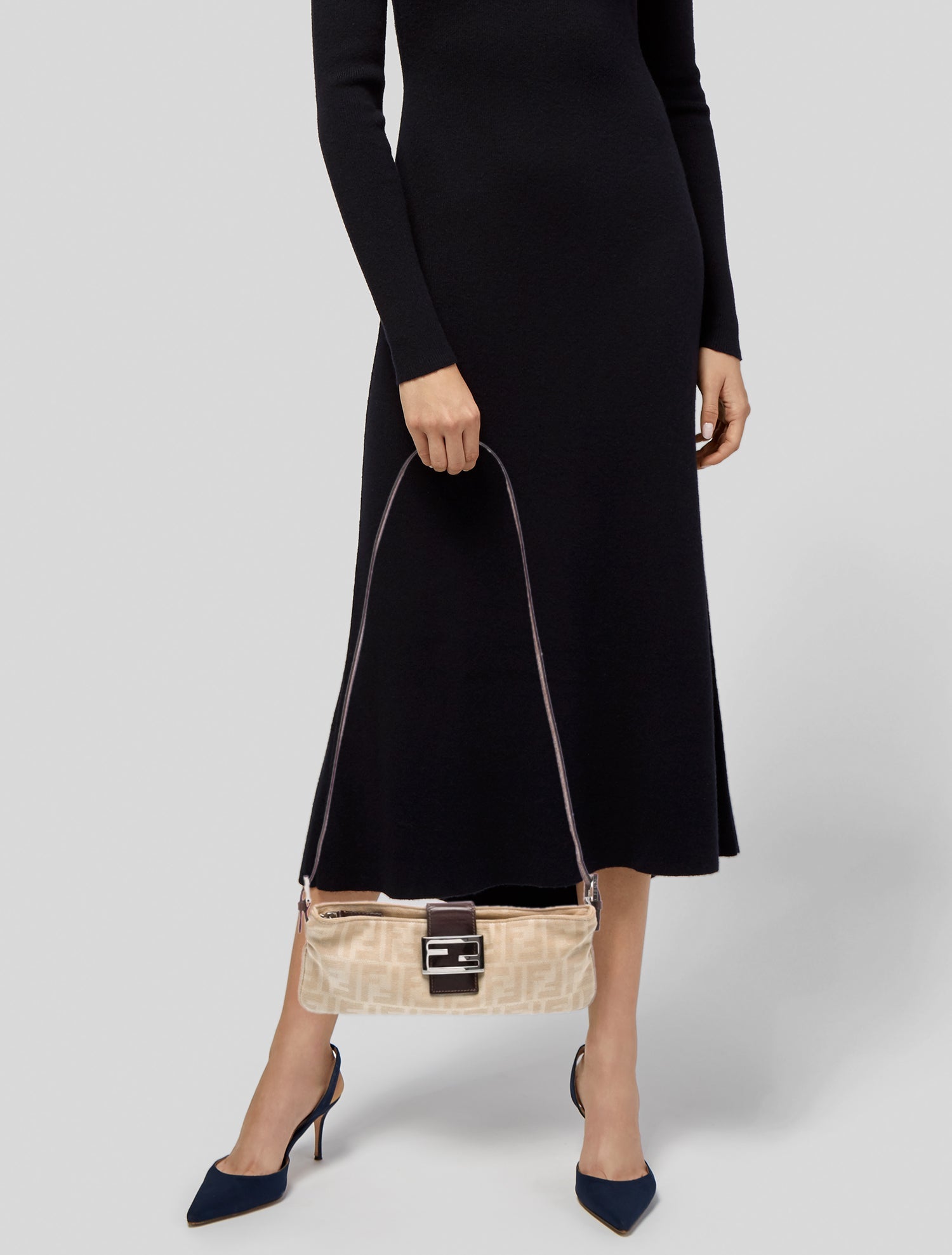 Fendi Zucca FF Baguette Vintage