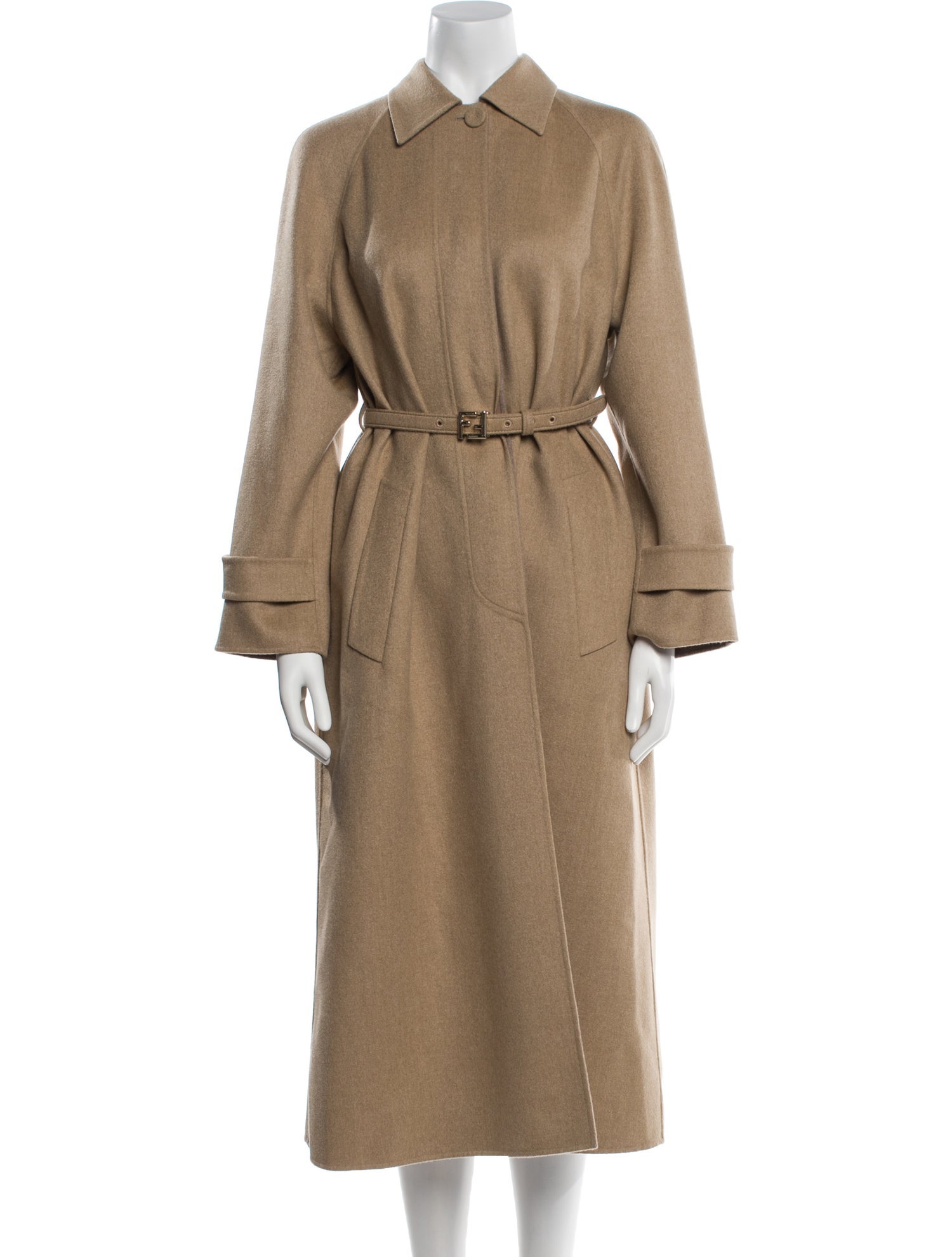 Fendi Cashmere Trench Coat