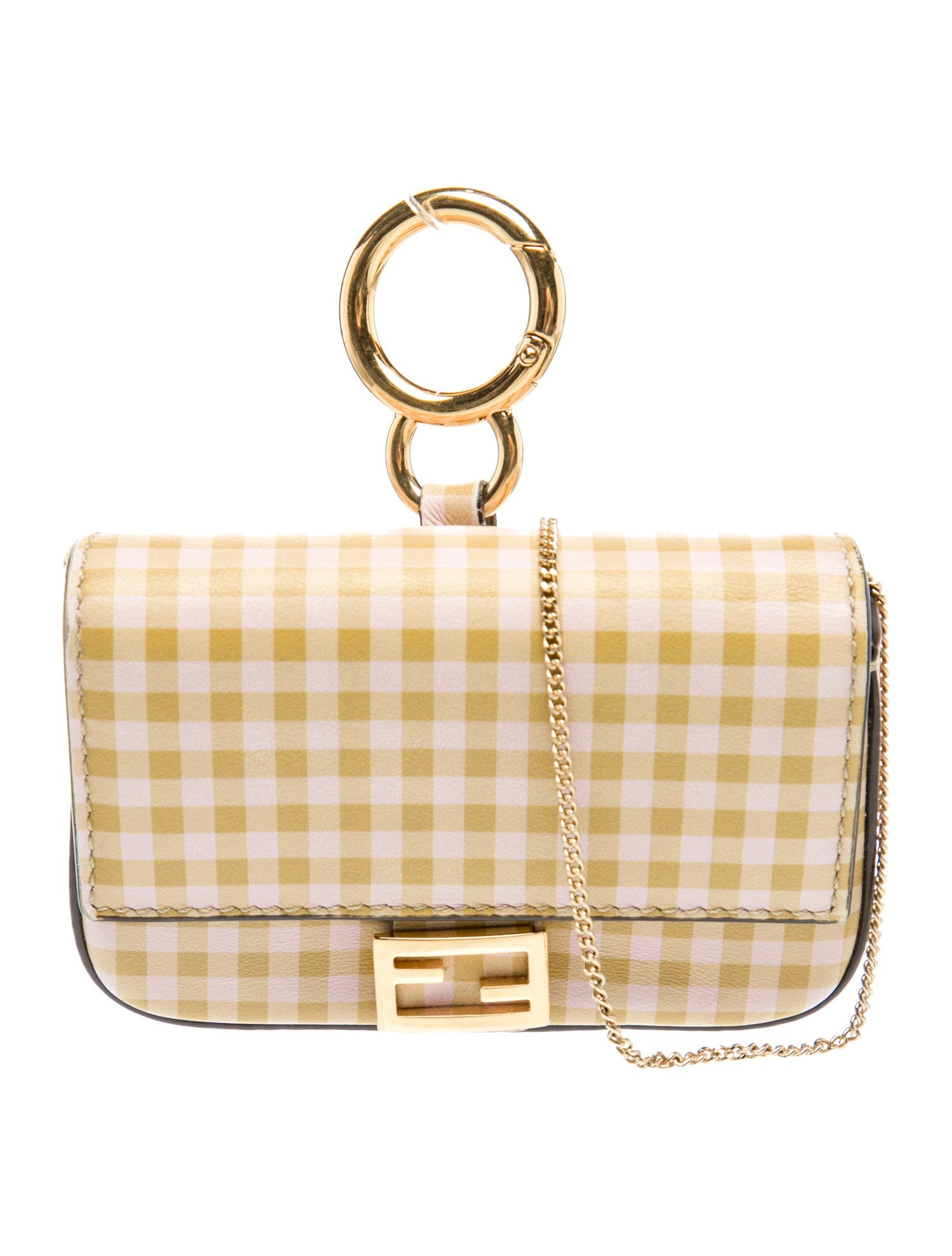 Fendi Leather Baguette Nano