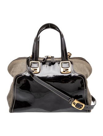 Fendi Zucca FF Top Handle Bag
