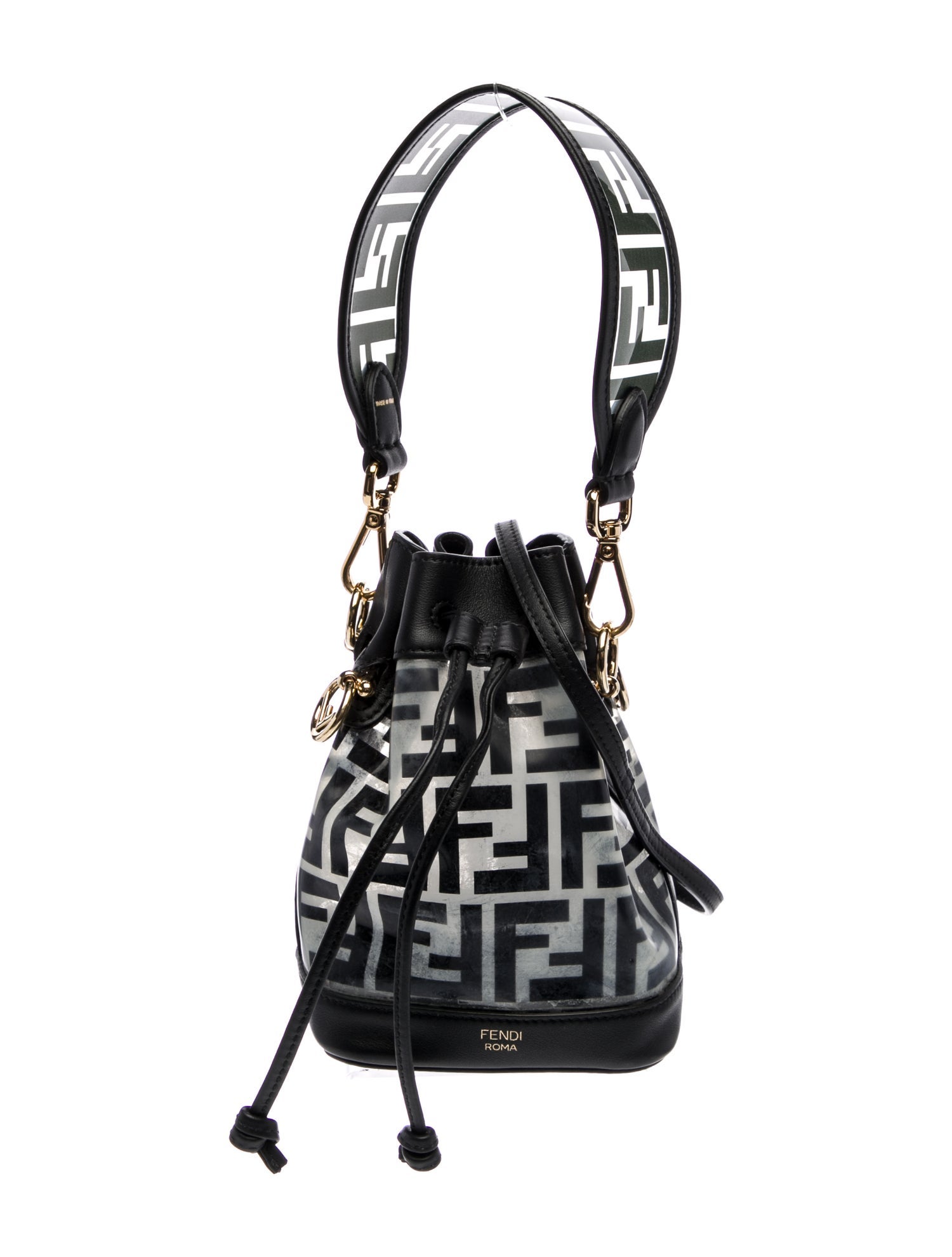 Fendi Zucca FF Bucket Bag Mini