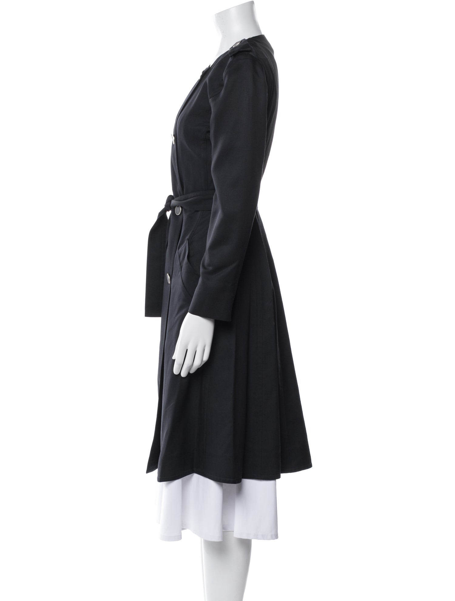 Fendi Silk Trench Coat