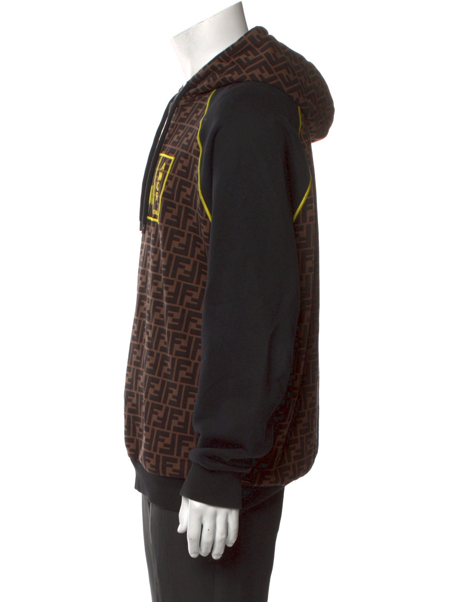 Fendi Zucca FF Logo Printed Hoodie