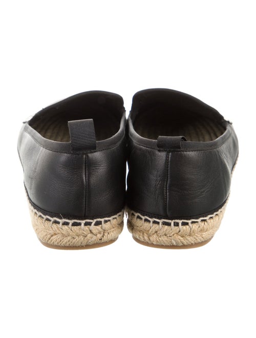 Fendi Monsters Motif Leather Espadrilles