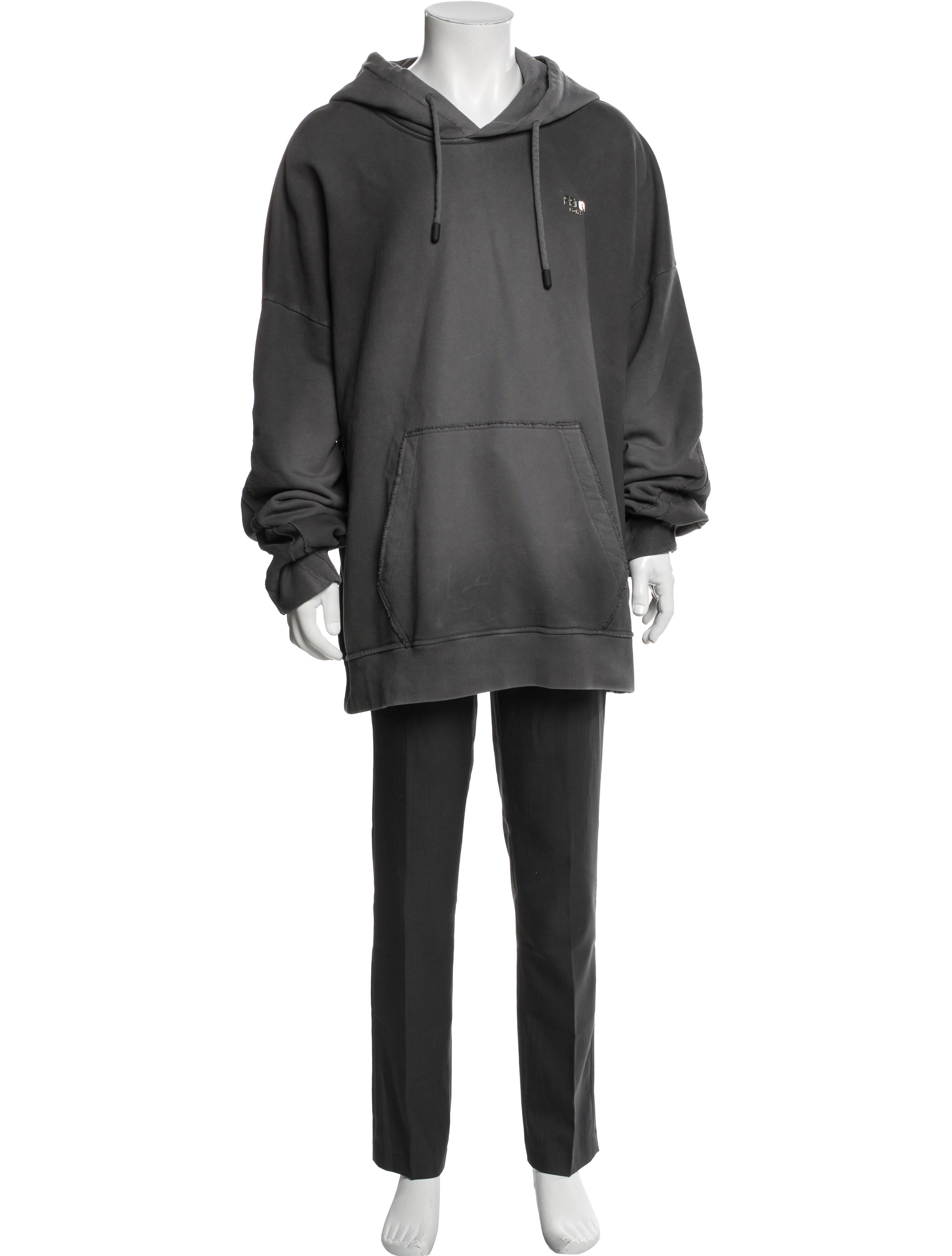 Fendi Crew Neck Long Sleeve Hoodie