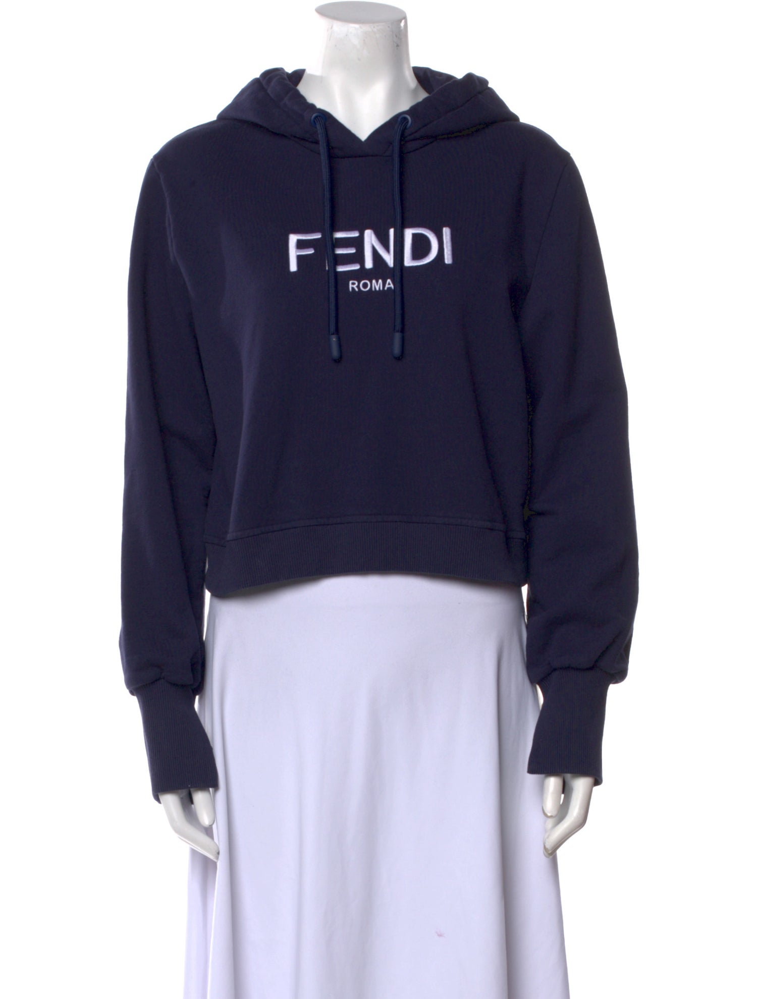 Fendi Graphic Print Crew Neck Sweatshirt