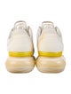 Fendi Leather Colorblock Pattern Sneakers