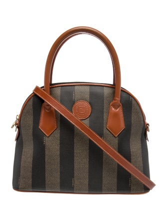 Fendi Pequin Shoulder Bag