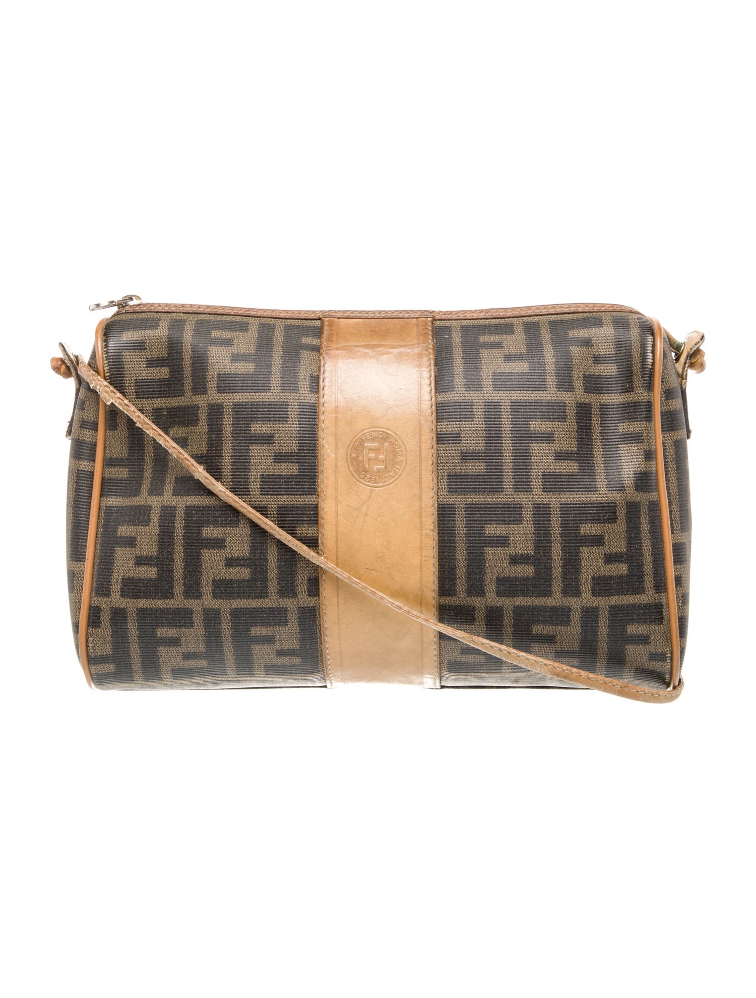 Fendi Zucca FF Vintage Medium Vintage