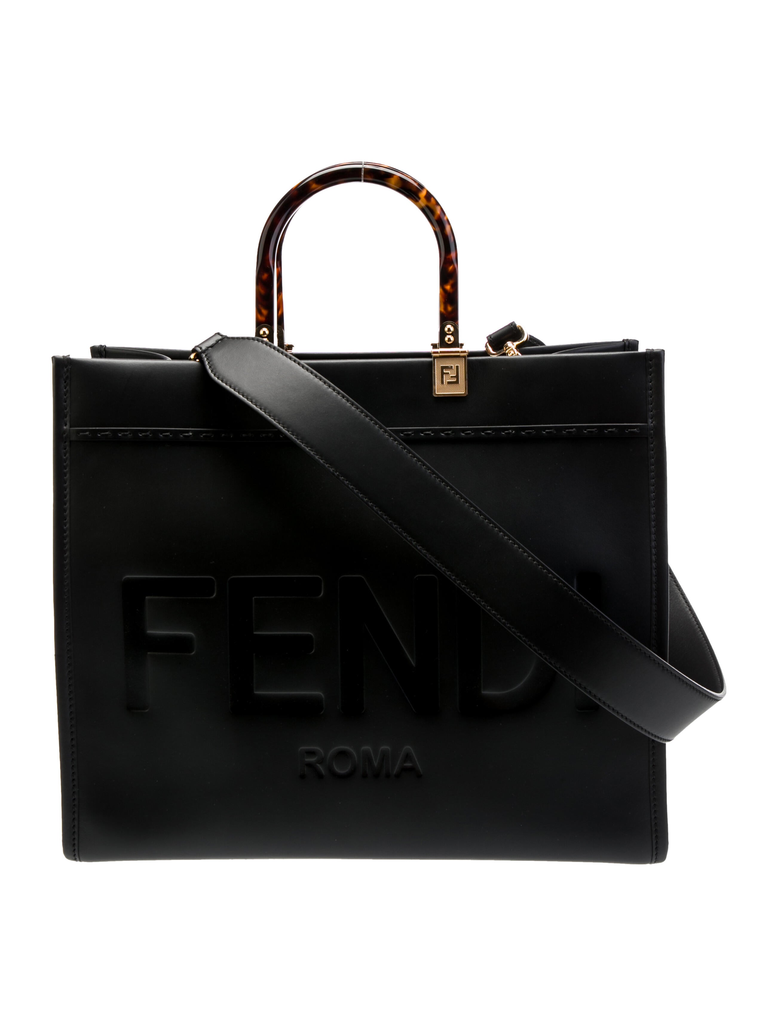 Fendi Calfskin Sunshine Medium