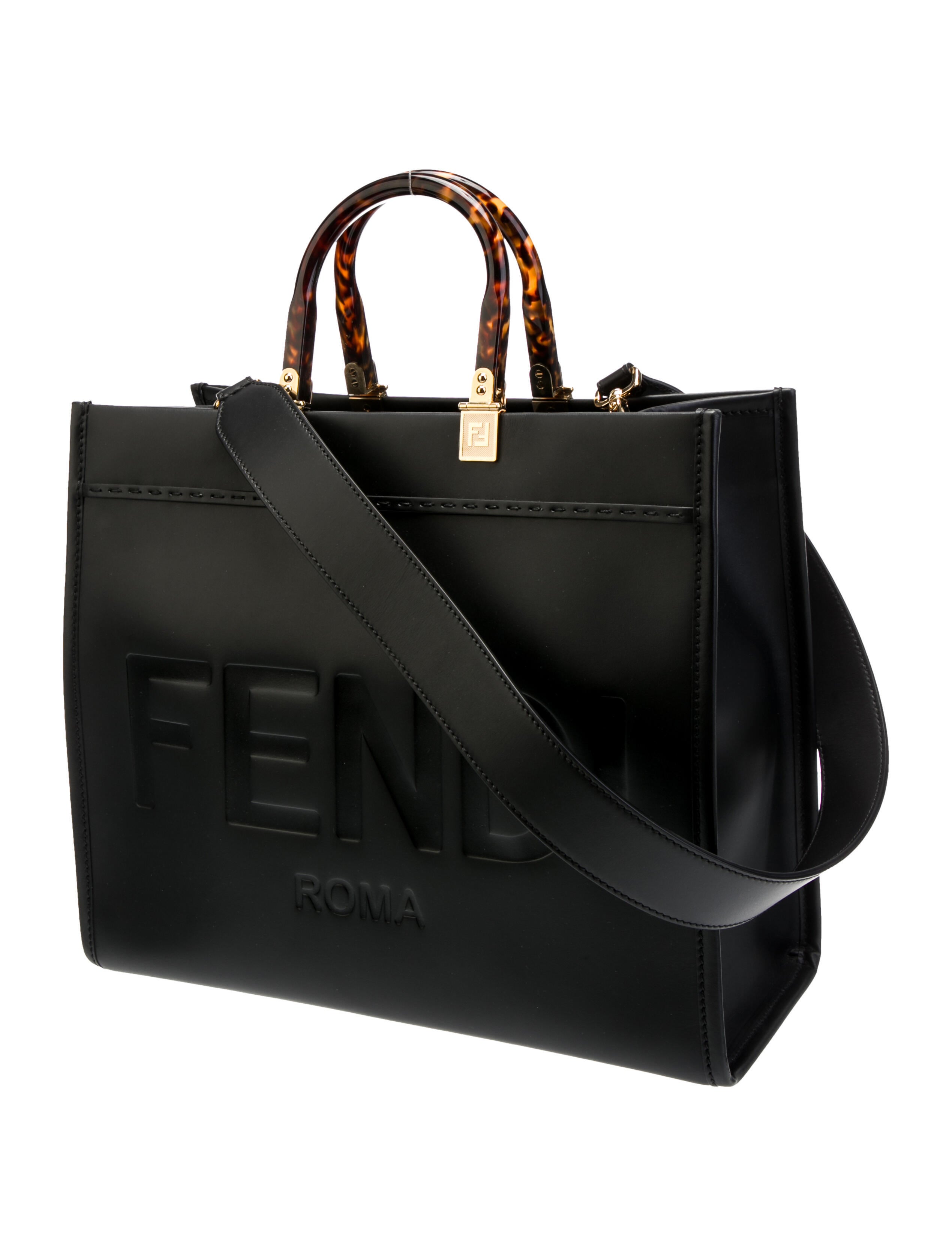 Fendi Calfskin Sunshine Medium