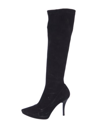 Fendi Suede Sock Boots