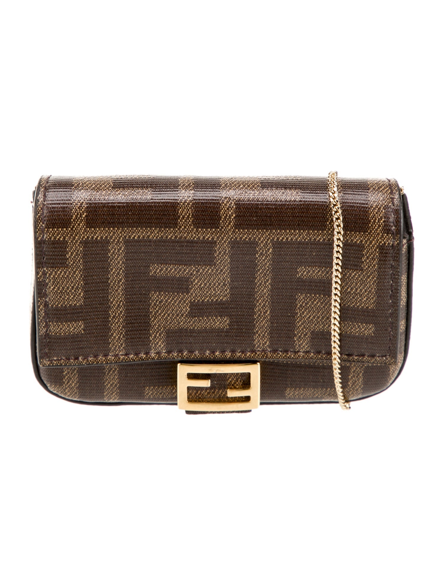 Fendi Zucca FF Baguette Nano