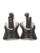 Fendi Patent Leather Colorblock Pattern Chunky Sneakers