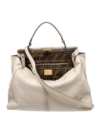 Fendi Leather Peekaboo Large
