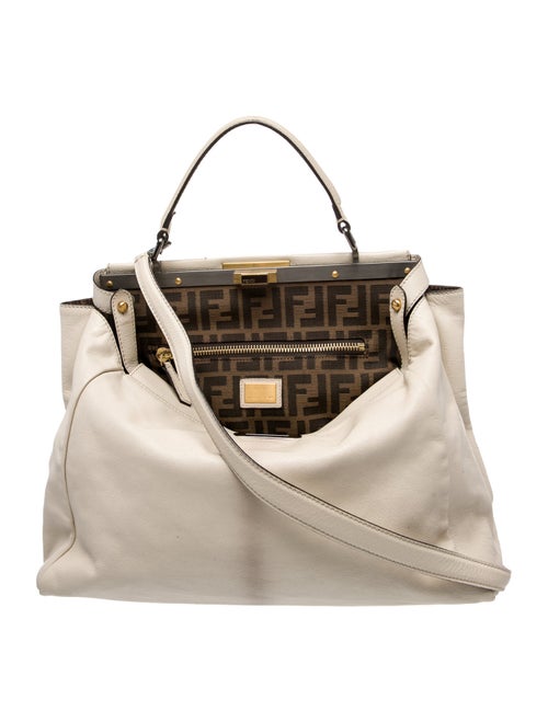 Fendi Leather Peekaboo Large