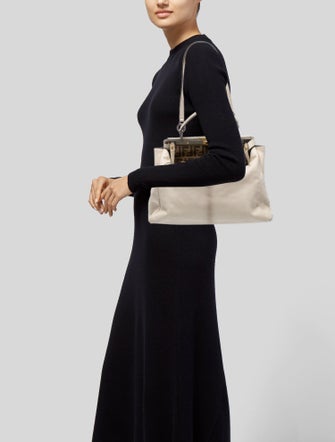 Fendi Leather Peekaboo Large