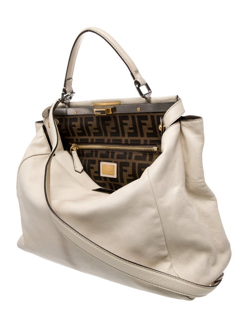 Fendi Leather Peekaboo Large