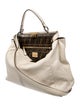 Fendi Leather Peekaboo Large
