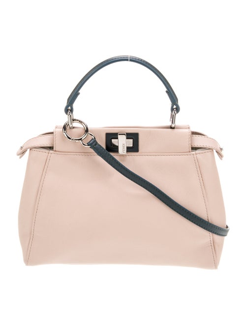 Fendi Leather Peekaboo Mini