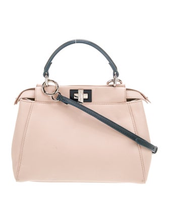 Fendi Leather Peekaboo Mini