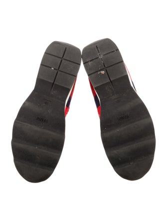 Fendi Striped Sock Sneakers