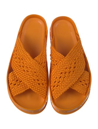 Fendi Zucchino FF Logo Slides