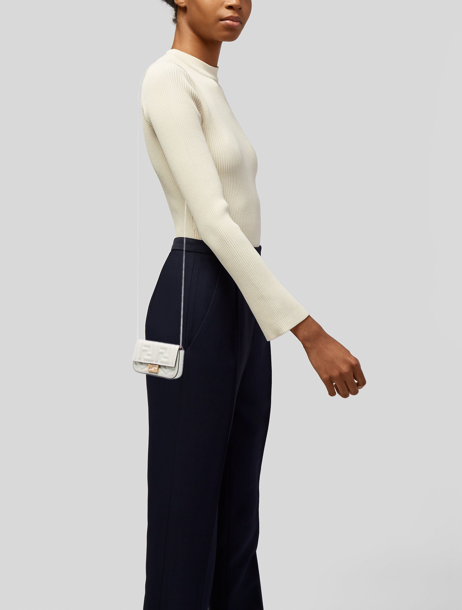 Fendi Zucca FF Clutch Mini