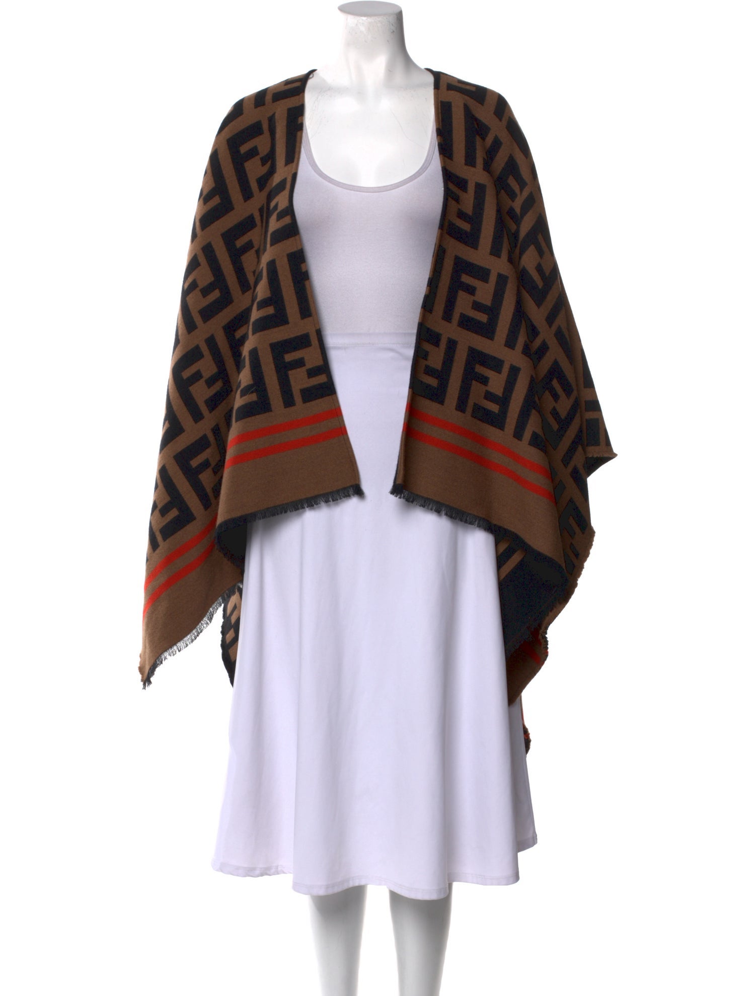 Fendi Wool Printed Sweater w/ Tags