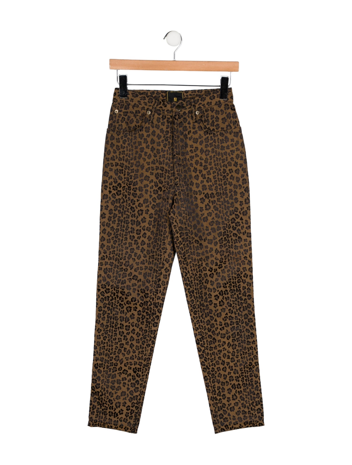 Fendi Vintage Skinny Leg Pants