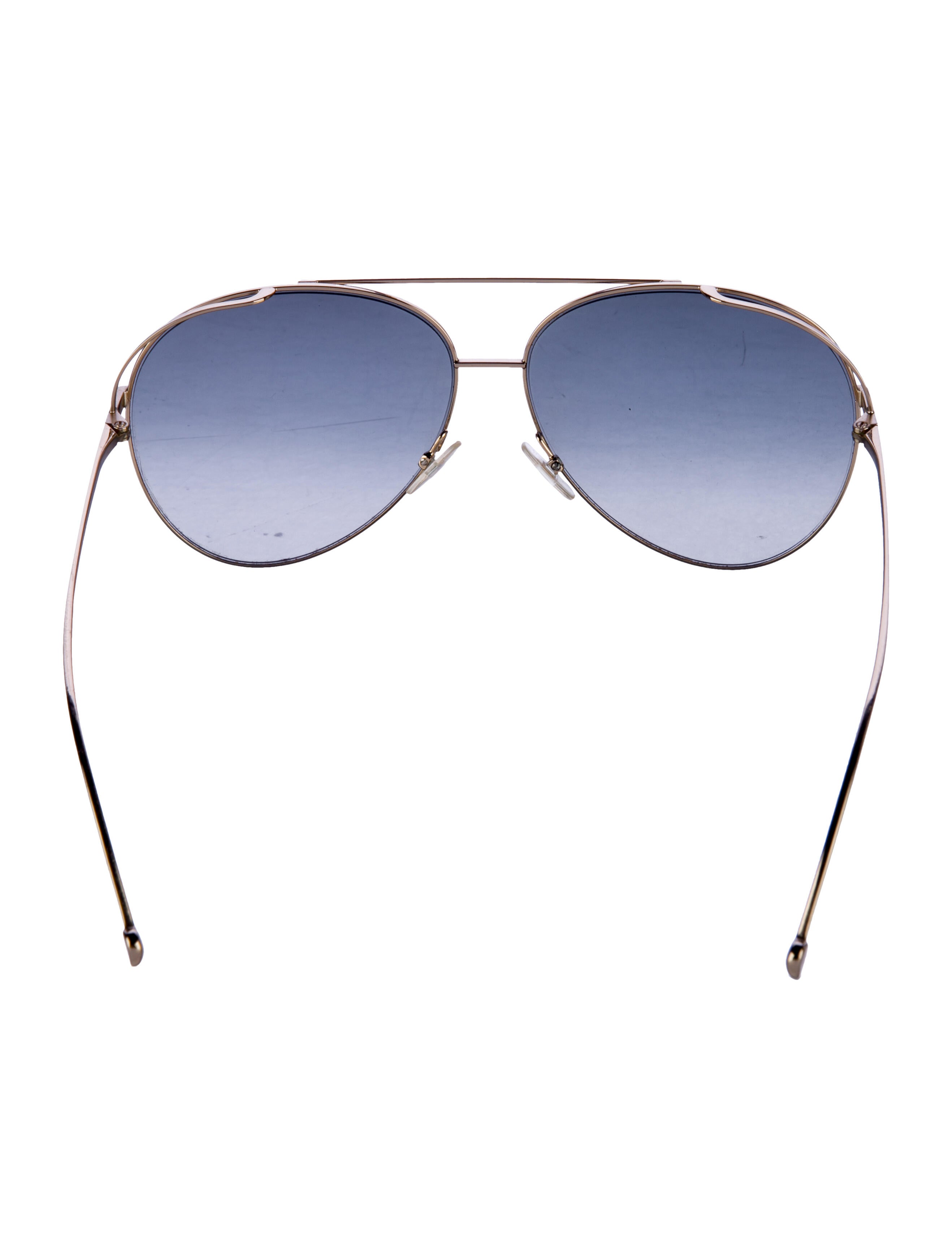 Fendi Aviator Gradient Sunglasses