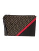 Fendi Zucca FF Diagonal Flat pouch Large