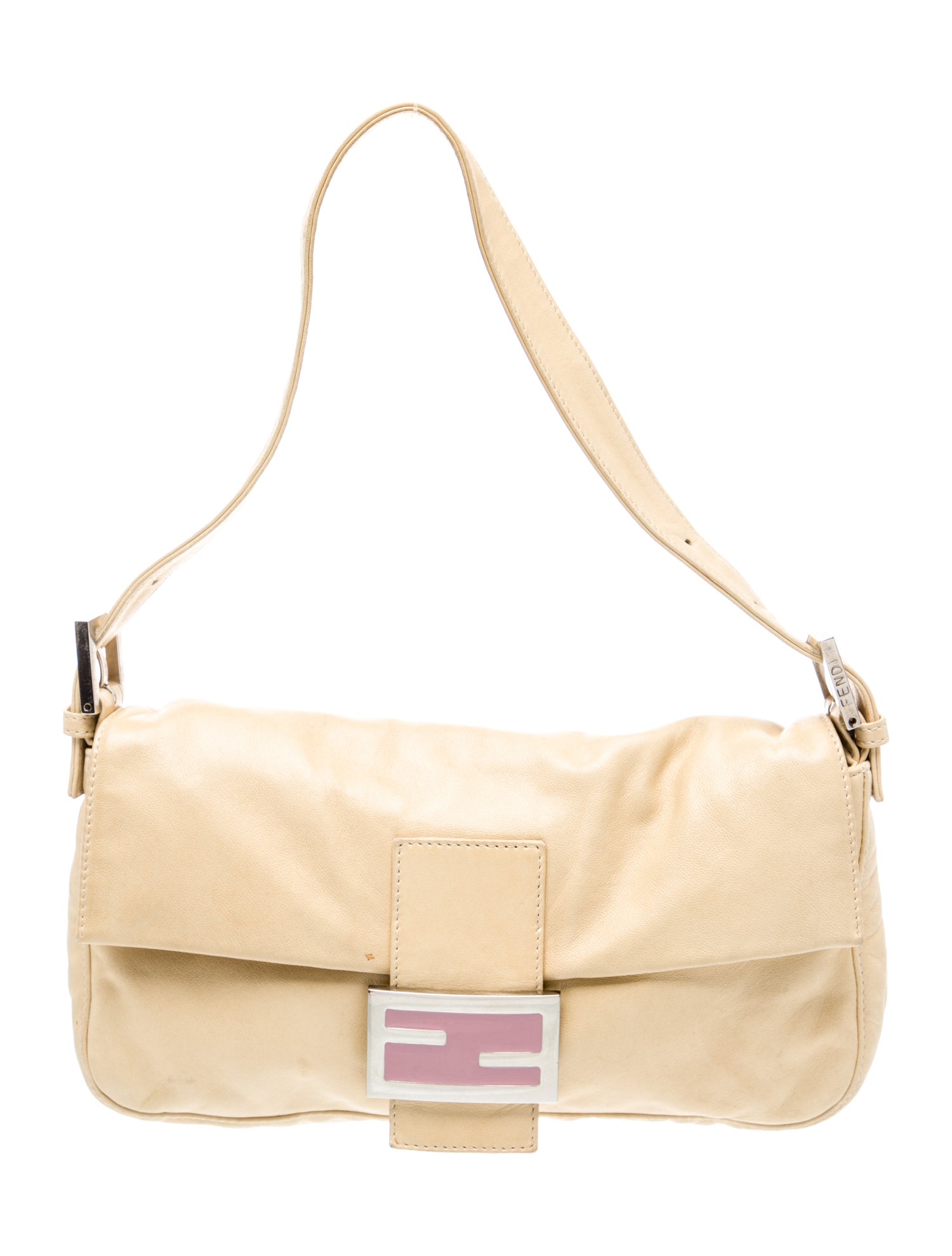 Fendi Leather Baguette