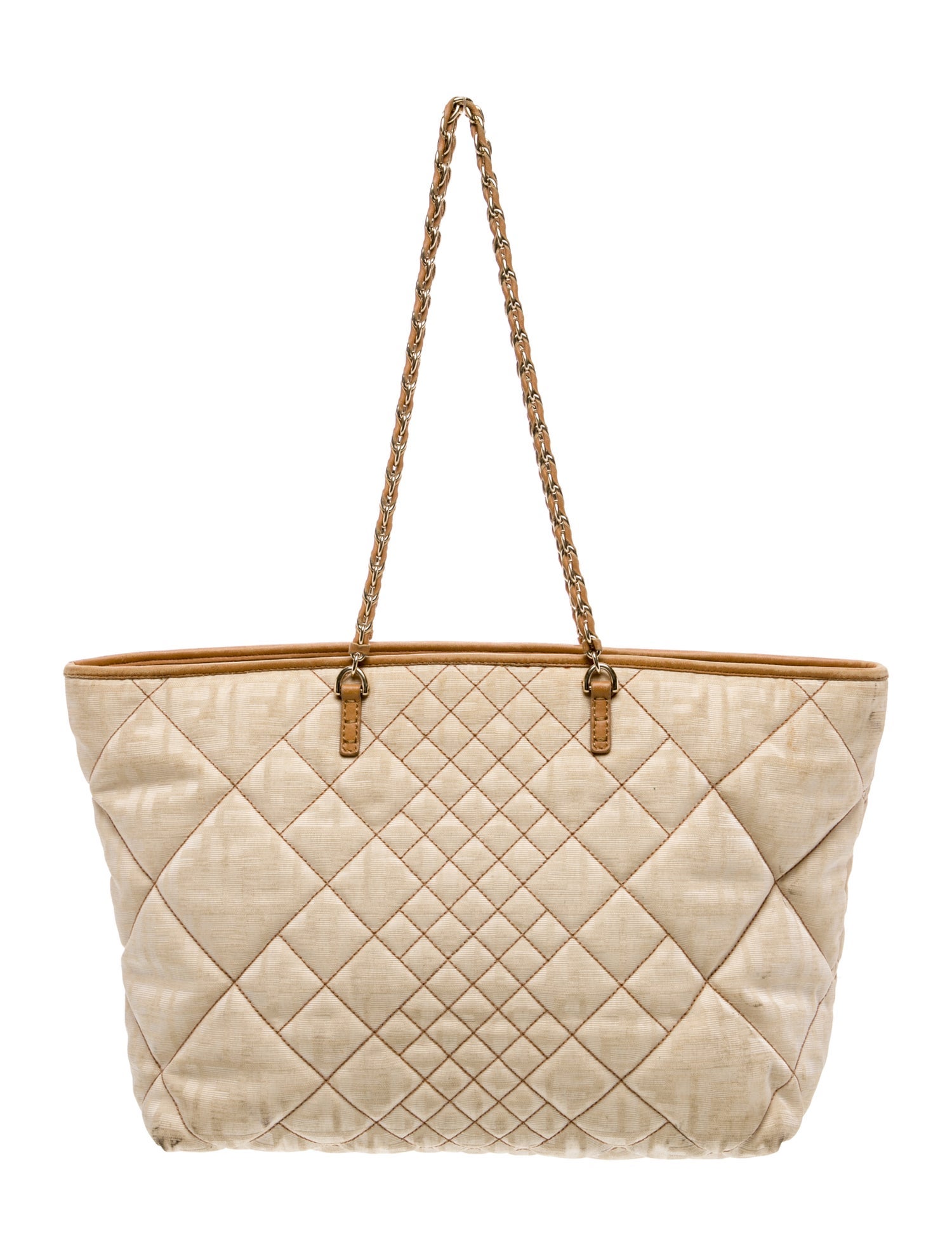 Fendi Zucca FF Roll Tote