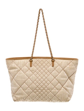 Fendi Zucca FF Roll Tote