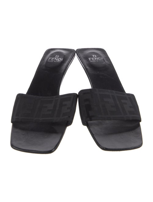 Fendi Zucca FF Logo Slides
