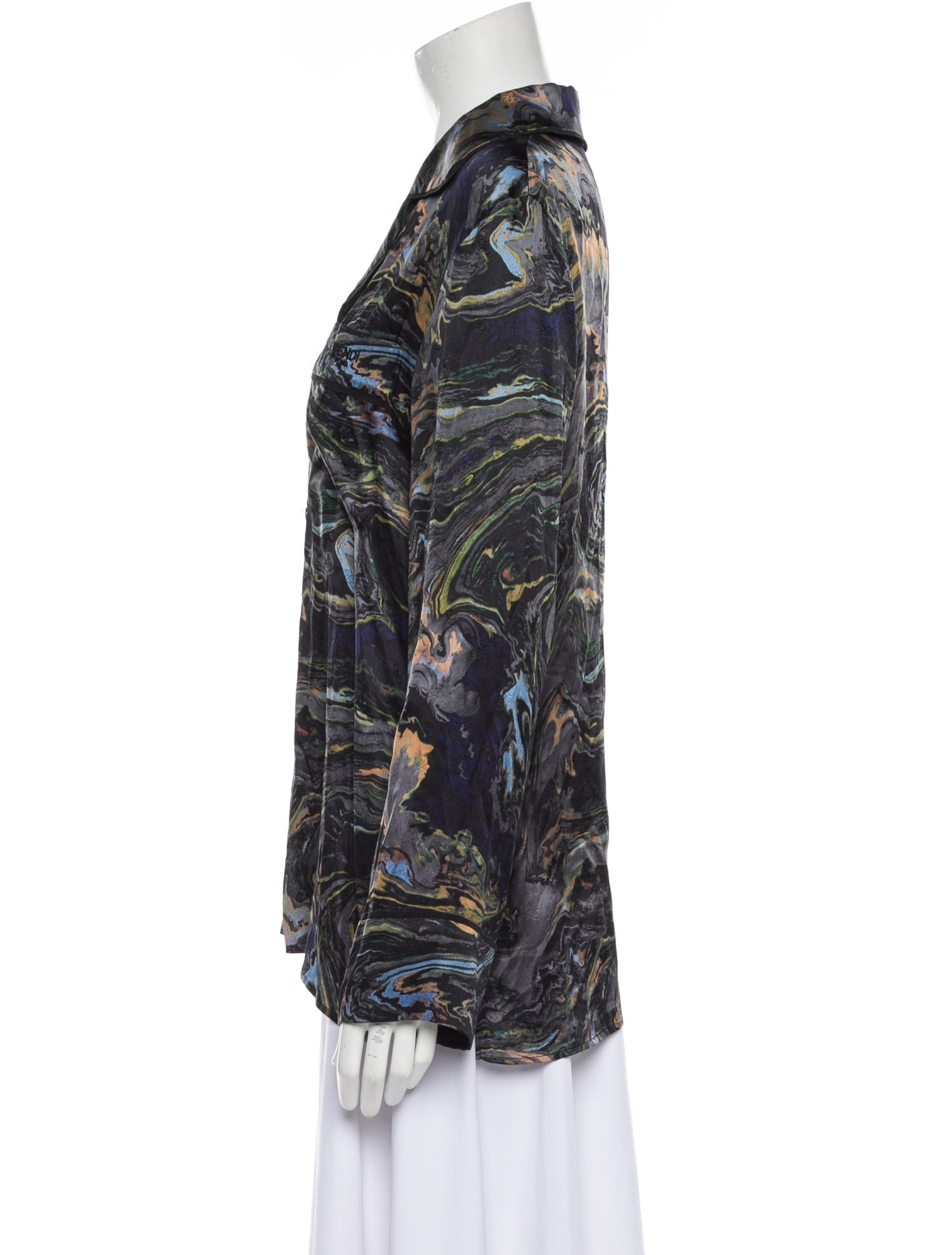 Fendi Silk Printed Pajamas