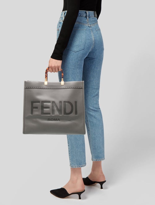 Fendi Leather Sunshine Large